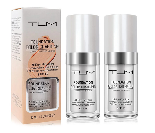 TLM Base De Maquillaje Líquida Que Cambia De Color