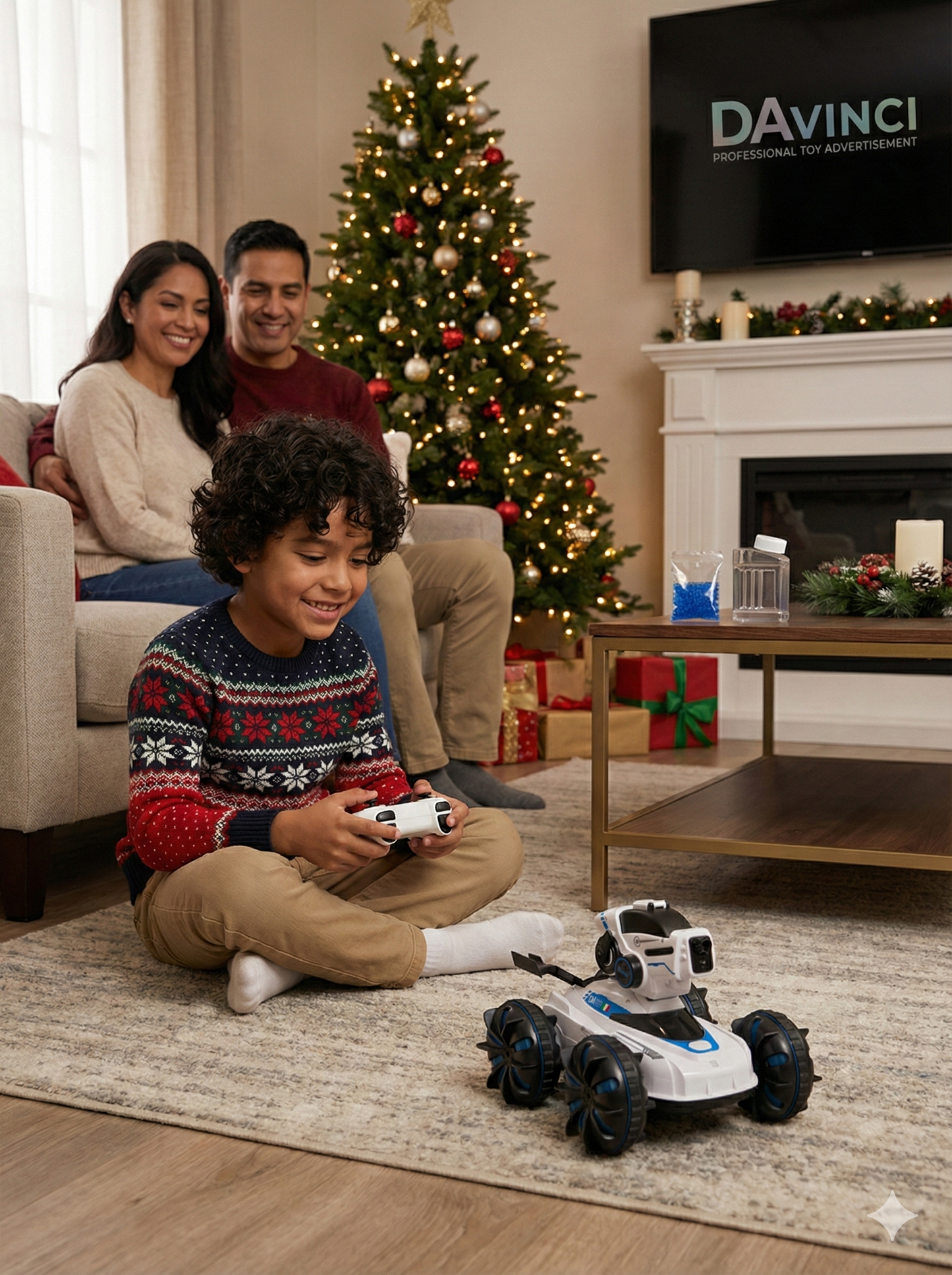 Carro Lanzador de Hidrogel luces, sonido